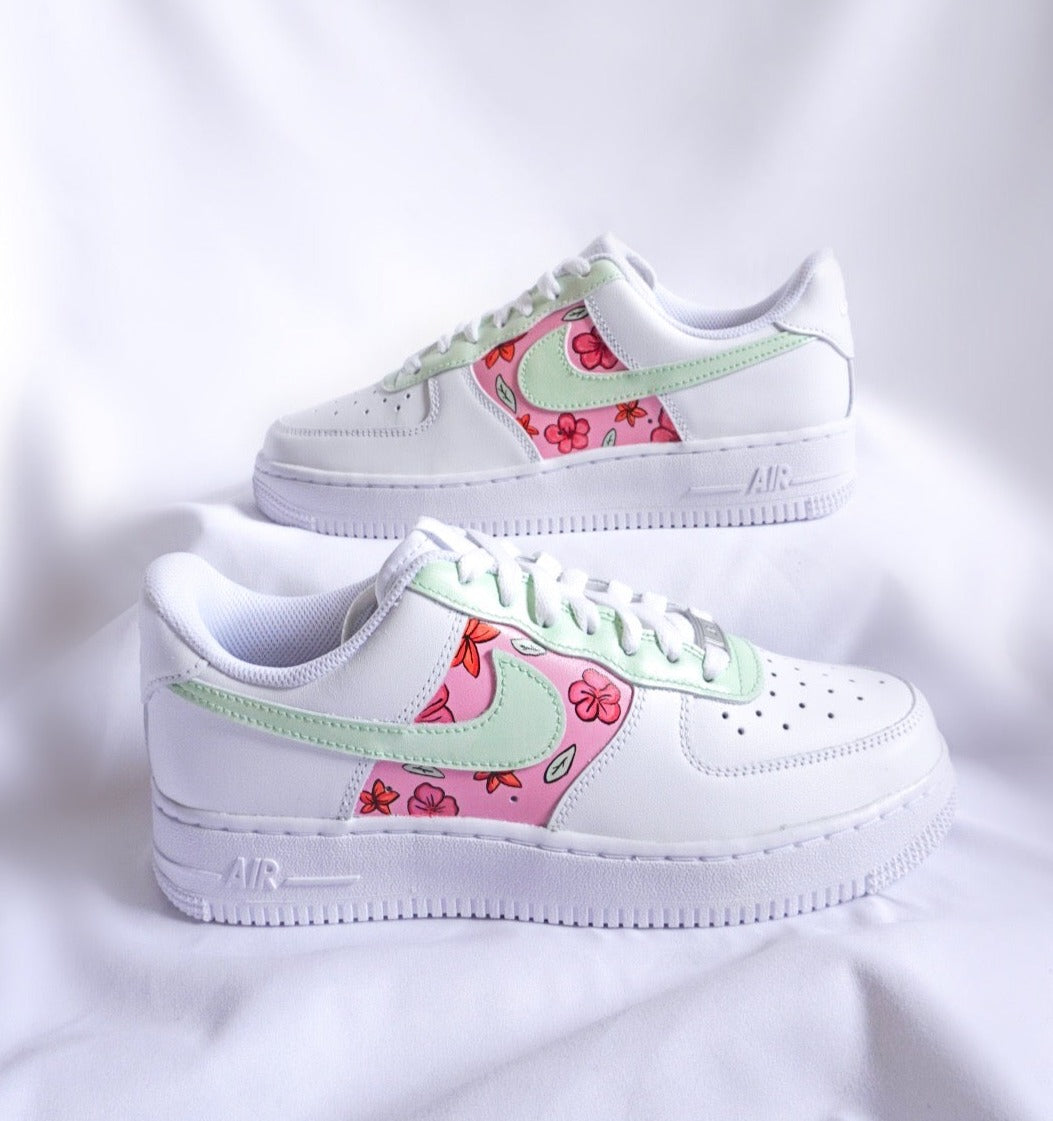 Custom Nike Air Force 1: Summer Vibe – Unikartshoes